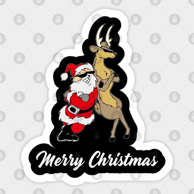 Merry Christmas Sticker by Aymoon05